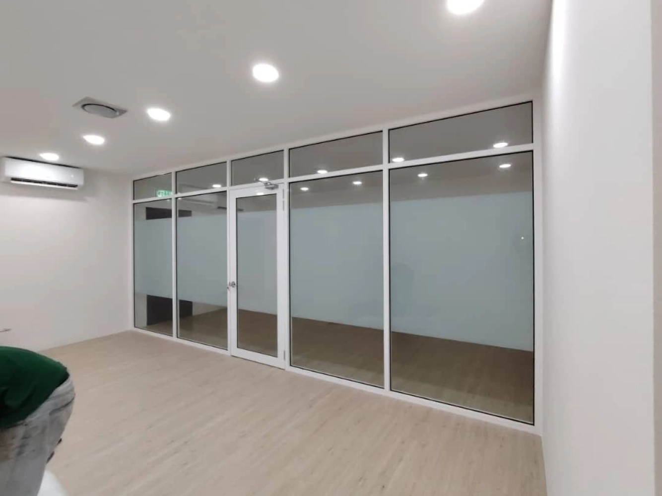 Aluminum Shopfornt Frame With Fixed Glass