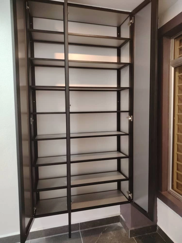 Aluminum Shoes Cabinet
